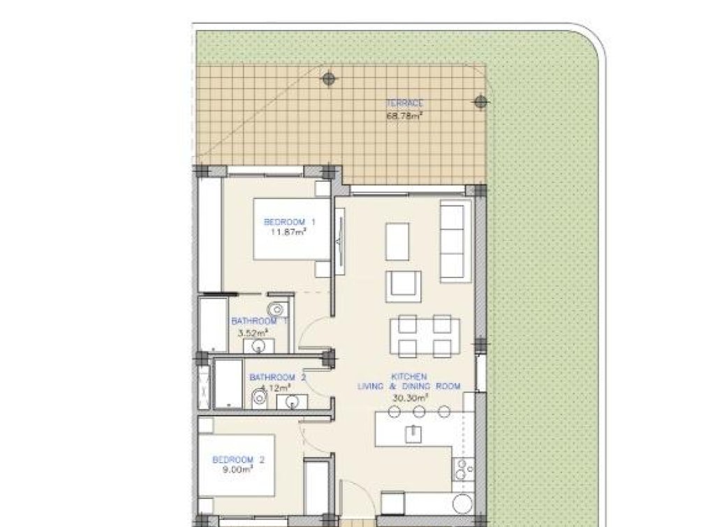 New Build - Apartment - Los Alcázares