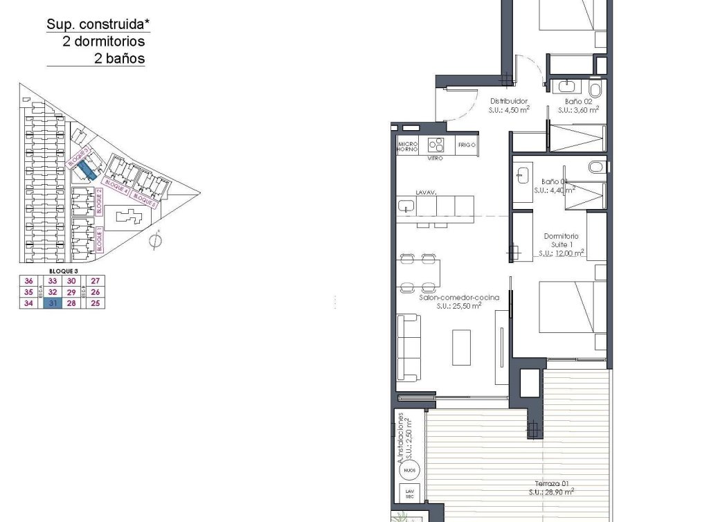 New Build - Apartment - Los Alcázares