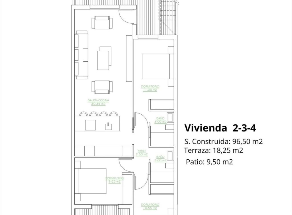 New Build - Bungalow - San Pedro del Pinatar