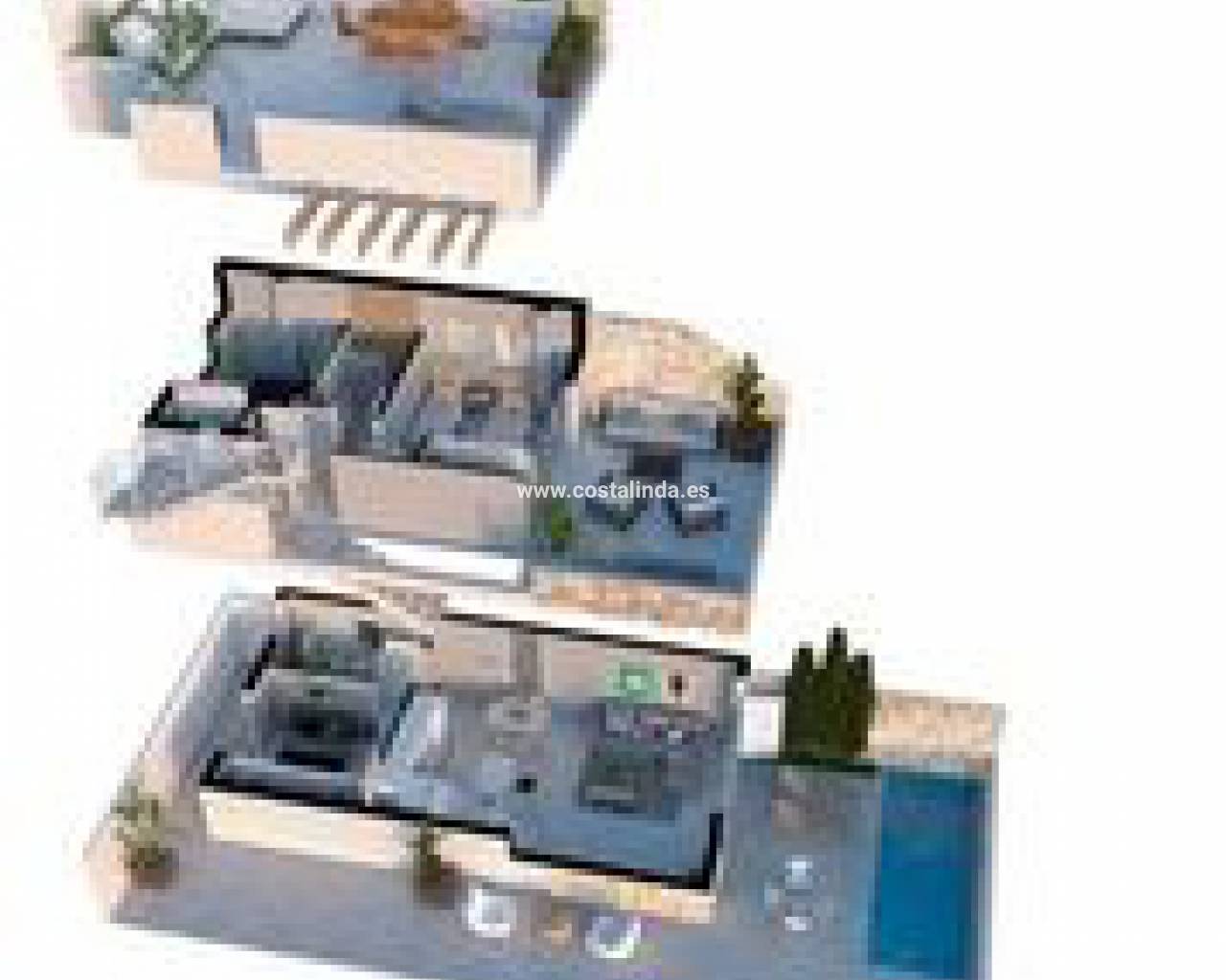New Build - Semi-detached Villa - Los Alcázares